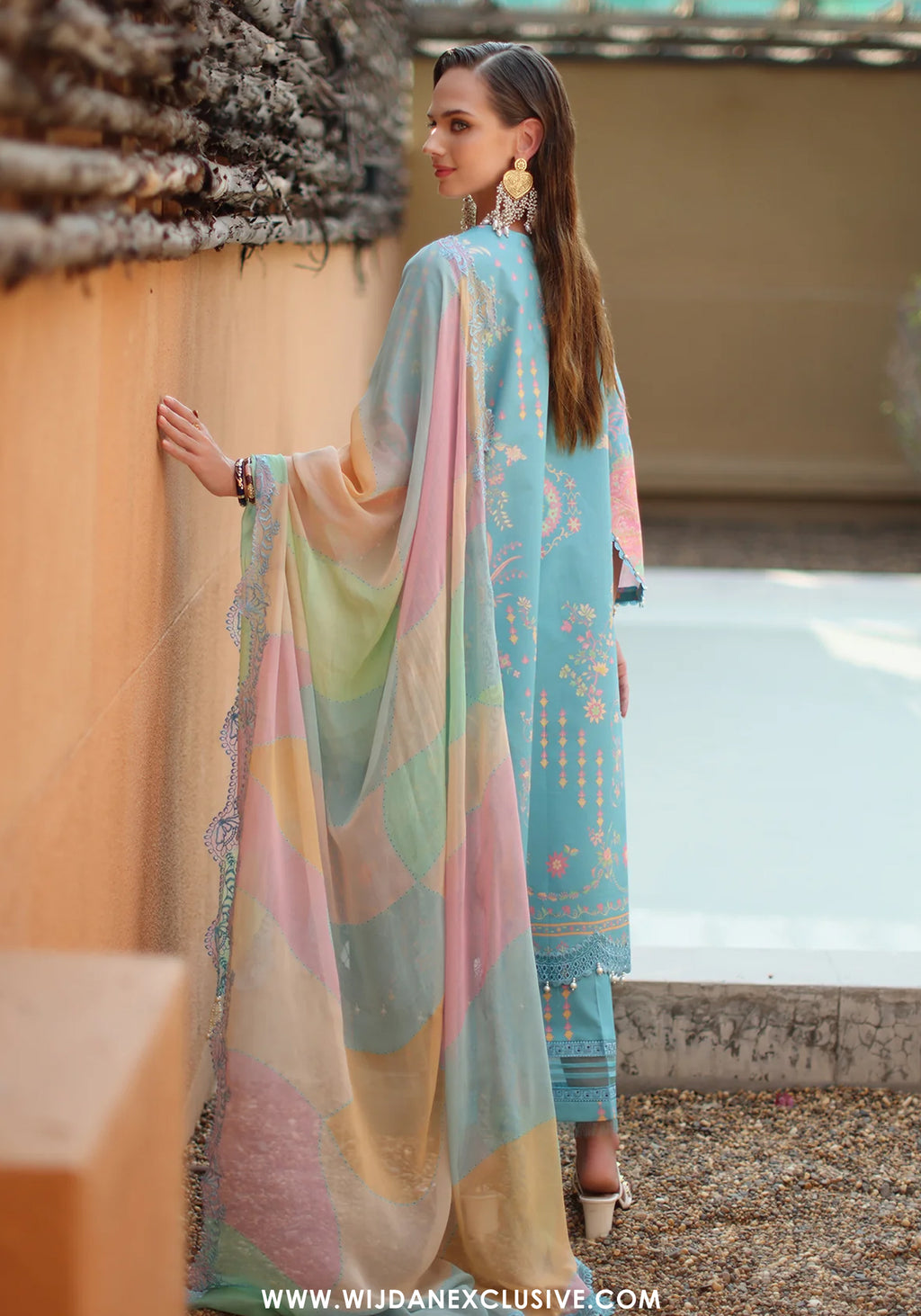 Combination by Charizma | Unstitched Embroidered Lawn Collection Vol - I (CC6-03)