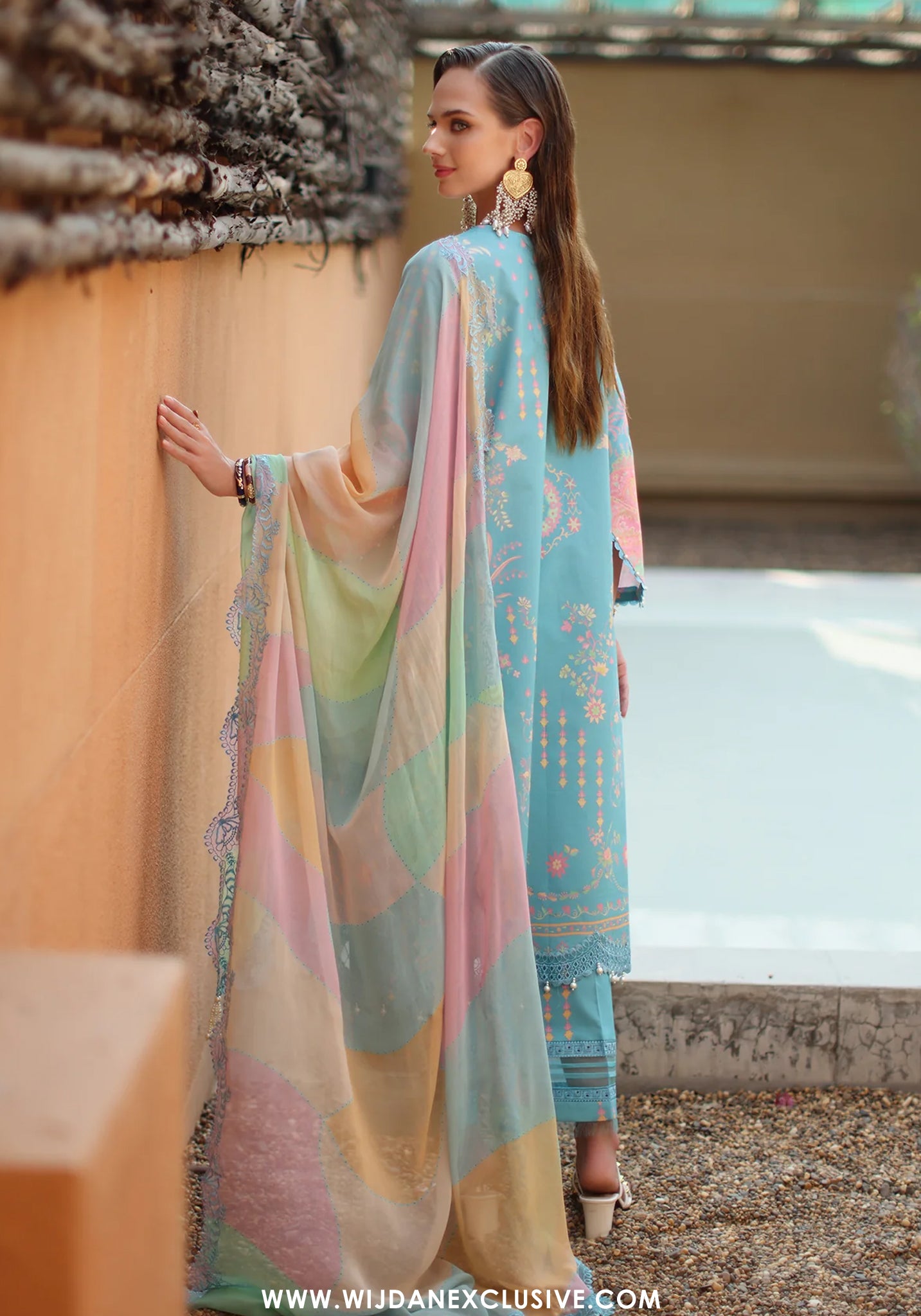 Combination by Charizma | Unstitched Embroidered Lawn Collection Vol - I (CC6-03)