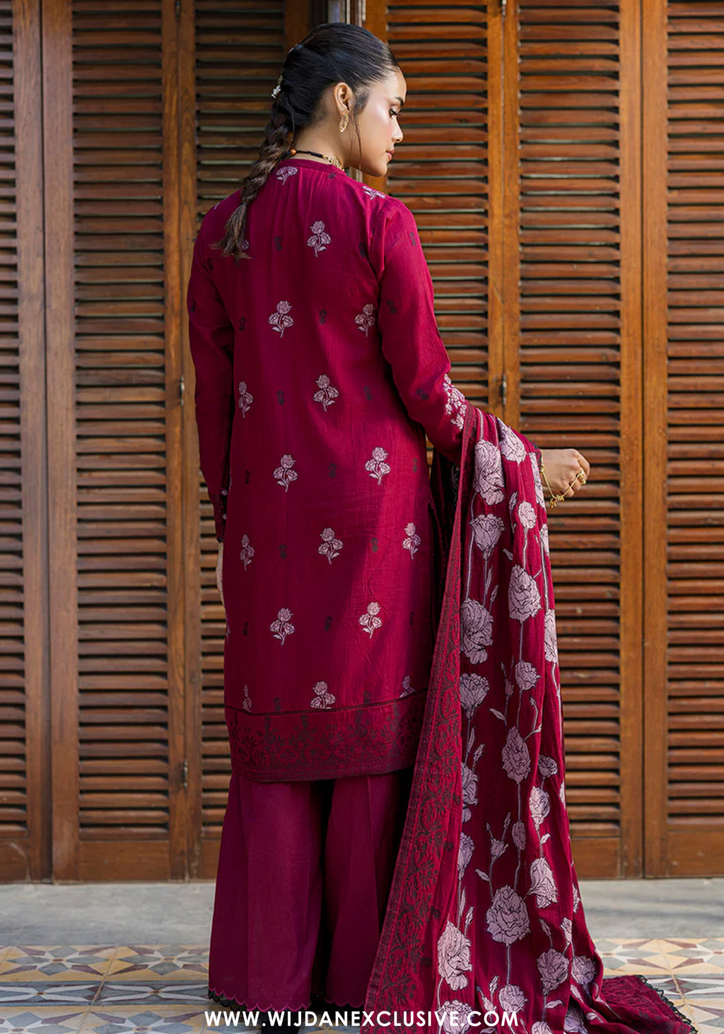 Zellbury Unstitched Signature Jacquard Embroidered Collection - 2026 (WUS-0855)