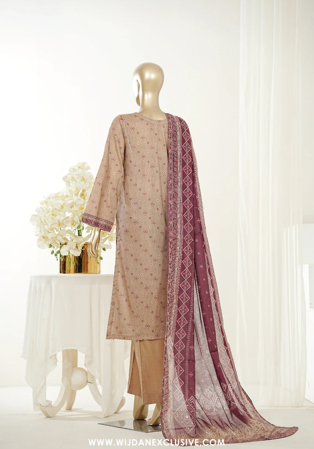 Bin Saeed Stitched Exclusive Printed Lawn Vol-07 Collection – 2026 (D-04)