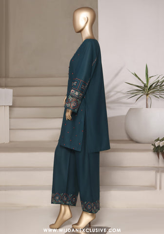 Sadabahar Stitched Vybe 2PC Embroidered Sets Collection - 2025 (GREEN)