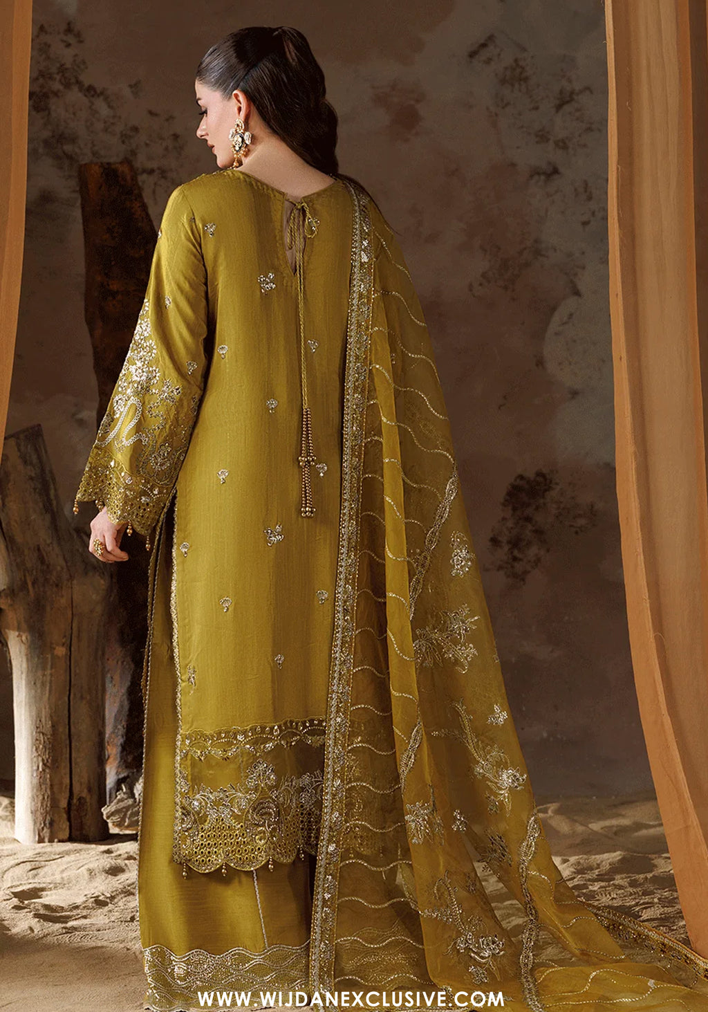 Shehnai by Ramsha | Unstitched Luxury Formal Raw Silk Collection'26 (SS-204)