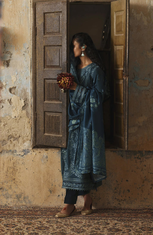 Before Sunset by Casual Lite | Stitched Embroidered Cotton Lawn Collection - 2026 (D-04)