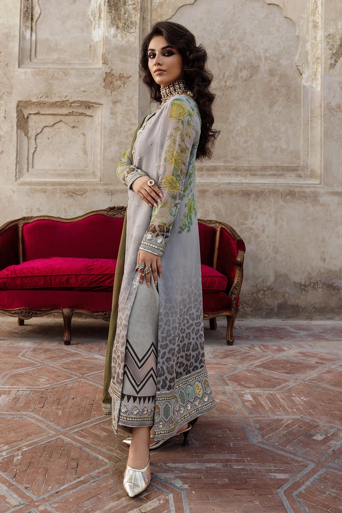 Vasal by Charizma | Unstitched Luxury Chiffon Formal Vol-02 Collection - 2026 (VSL6-12)