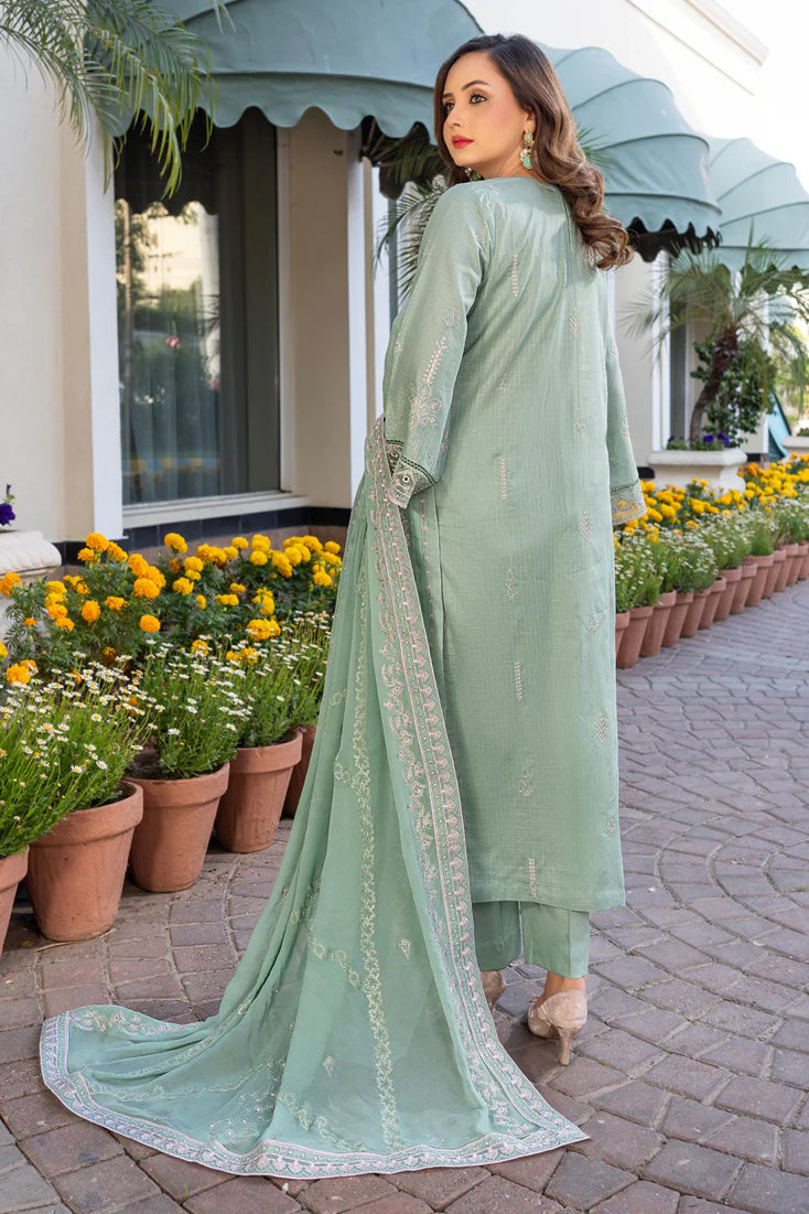 Marjjan Unstitched Embroidered Lawn Collection - 2026 (D-04)