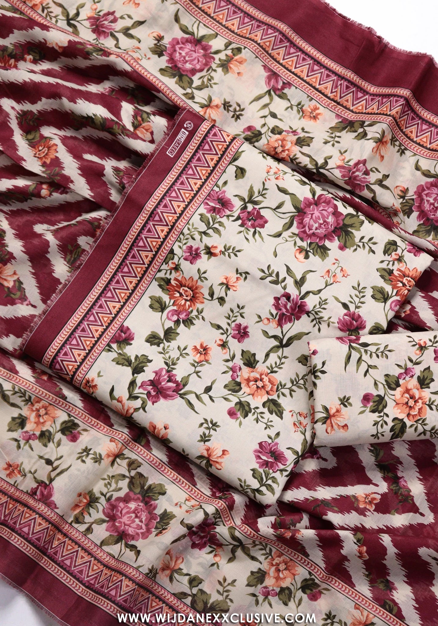 Bin Saeed Unstitched Printed Lawn Vol-III Collection - 2026 BS26UPL-015