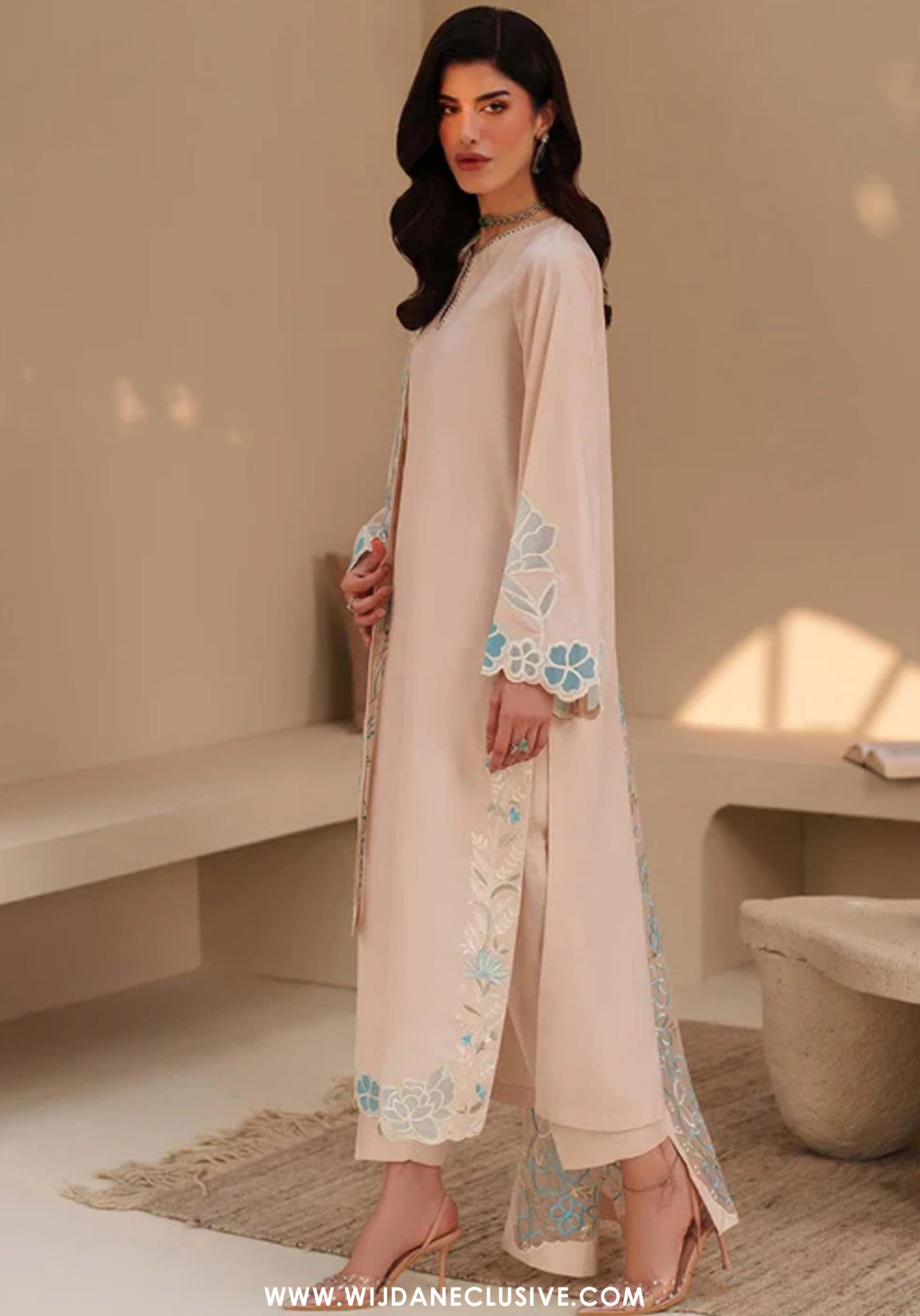 Zarif Stitched Raw Silk Embroidered Eid Collection - 2026 (ZTB-04)