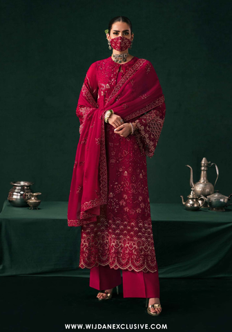 Flossie Kohinoor Unstitched Luxury Chiffon Collection - 2025 K-104
