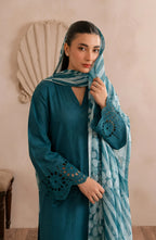 Jeem by  Amna  Khadija | Stitched Chikankari Lawn Collection - 2026 (D-04)