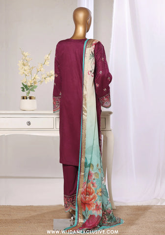 Bin Saeed Stitched Luxury Embroidered Jacquard Collection - 2026 BSJ26-03