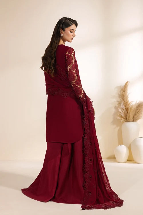 Meraki by Zarif | Unstitched Embroidered Chiffon Formal Collection - 2026 (ADAAB)