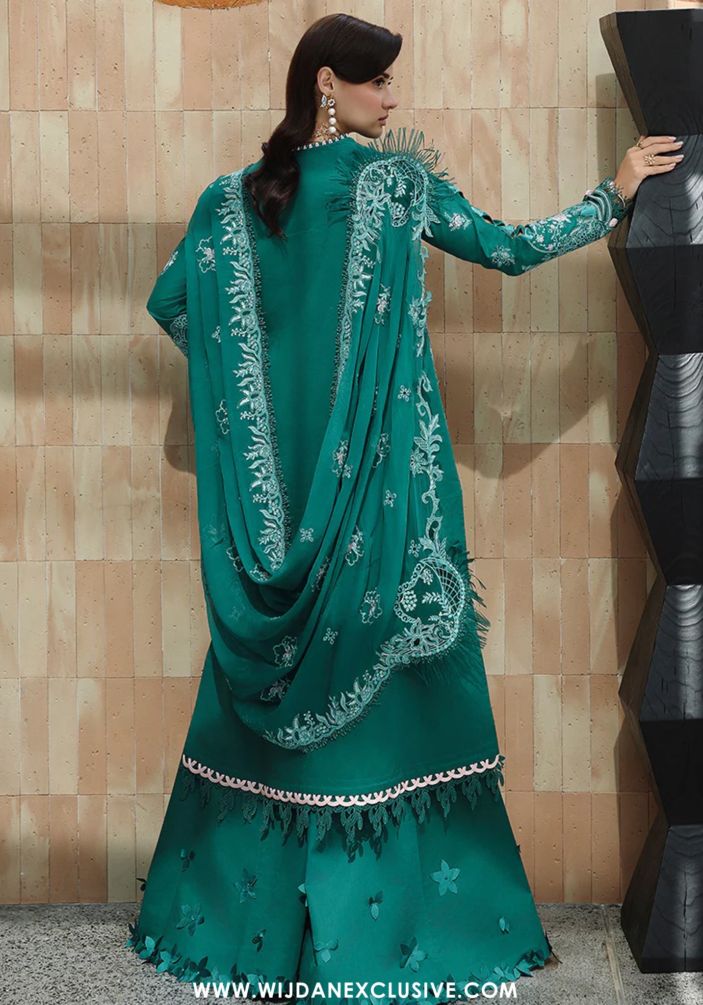 Qalamkar Unstitched Lawn Chikankari Eid Edit'26 (ROGUE)