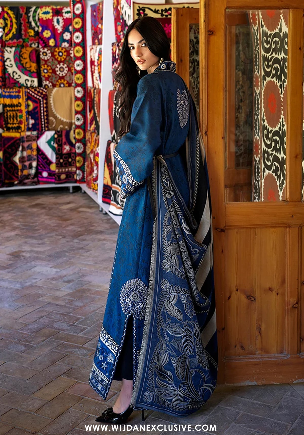 Broadway by Mushq | Unstitched Embroidered Viscose Collection'26 (SAPPHIRE SULTANA)