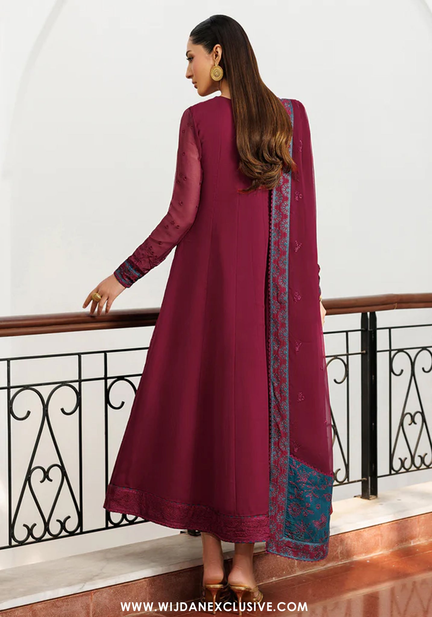 Nourah by Zarif | Unstitched Embroidered Formal Collection - 2026 (MAHAL)