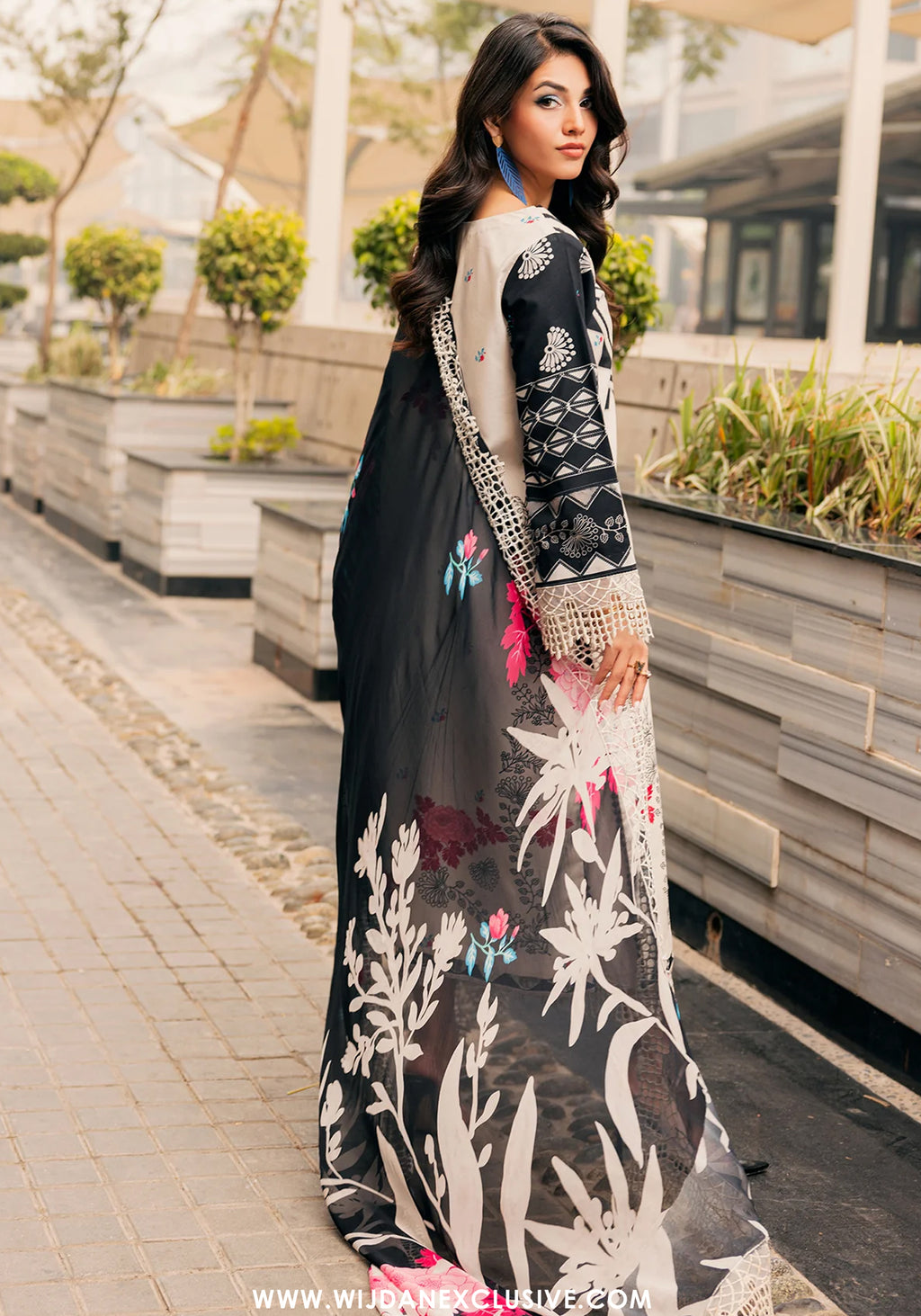 Infinity by Charizma | Unstitched Embroidered Lawn Collection - 2026 (IN6-04)