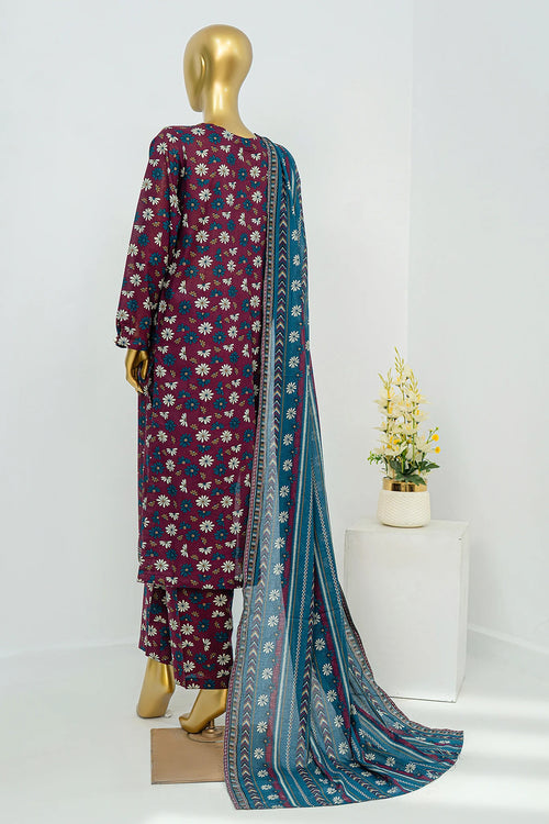 Bin Saeed Stitched Exclusive Printed Lawn Vol-10 Collection – 2026 (D-04)