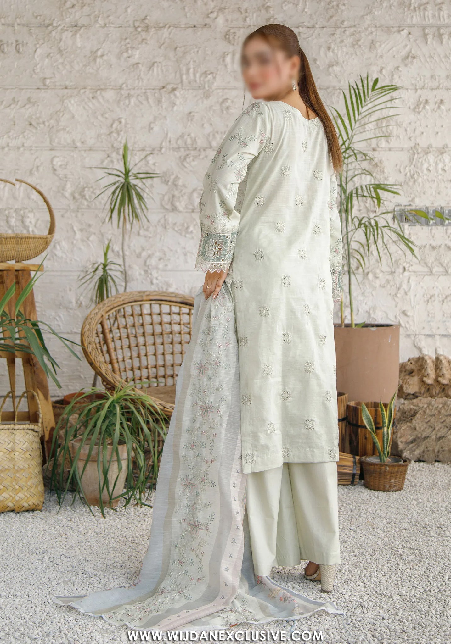 Chashni by Marjjan | Unstitched Embroidered Lawn Collection - 2026 MNC-204 (PISTA)