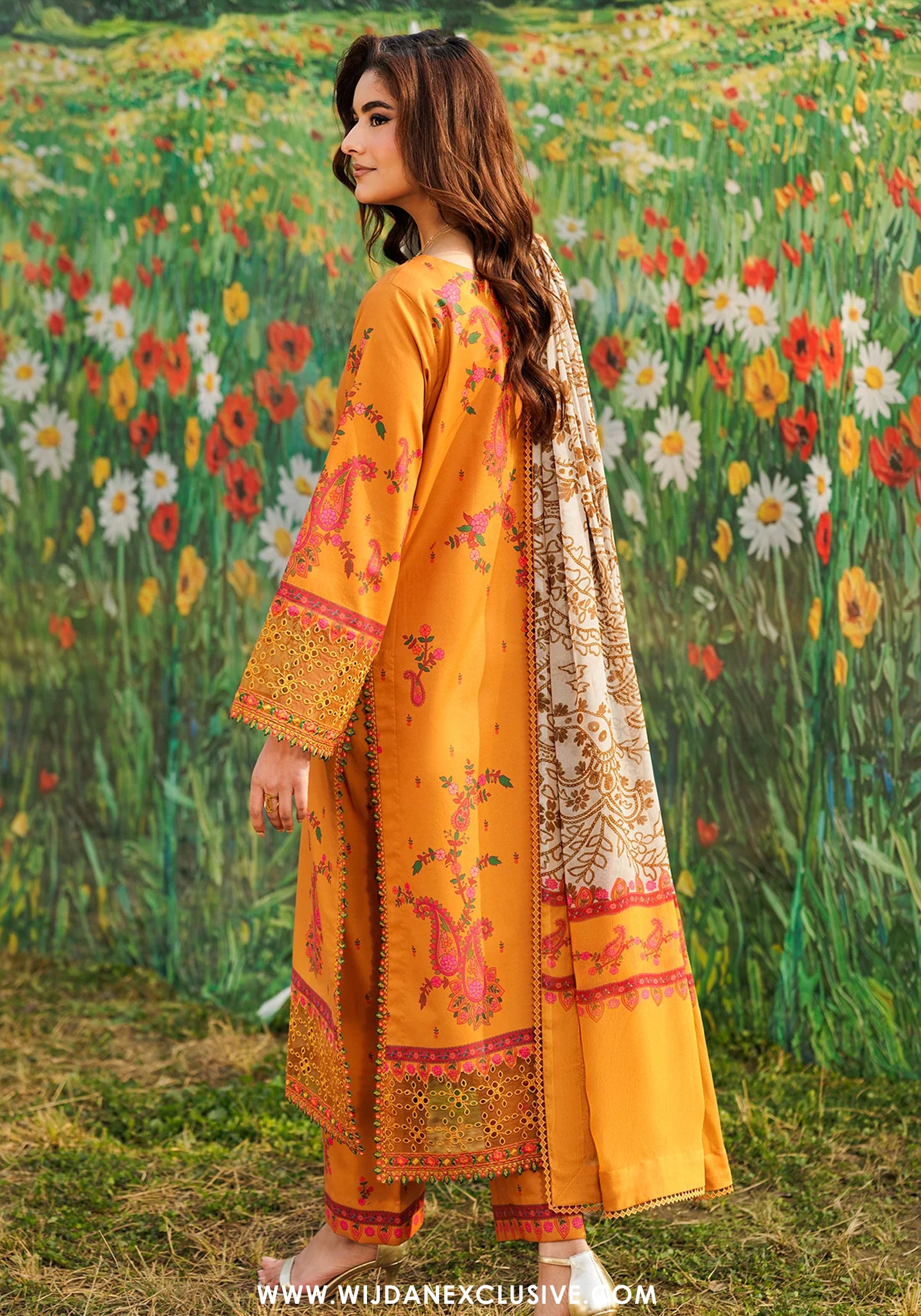 Combination by Charizma | Unstitched Embroidered Lawn Vol-II Collection - 2026 (CC6-14)