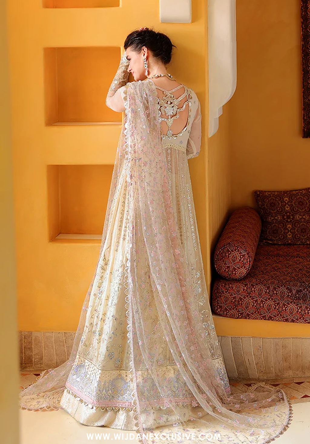 Bachelorette Chronicles by Mushq | Unstitched Embroidered Chiffon Collection'26 (BLUSH HOUR)