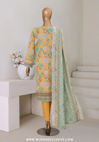 HZ Khaddar Unstitched Embroidered Chikankari Collection - 2025 KEC-106