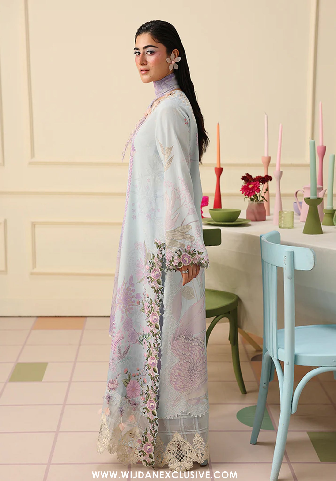 Soleil by Mushq | Unstitched Printed & Embroidered Lawn Collection - 2026 (SUGAR BLOOM)