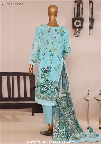 HZ Magic Unstitched Printed Lawn Collection - 2025 Vol-02 MPC-04