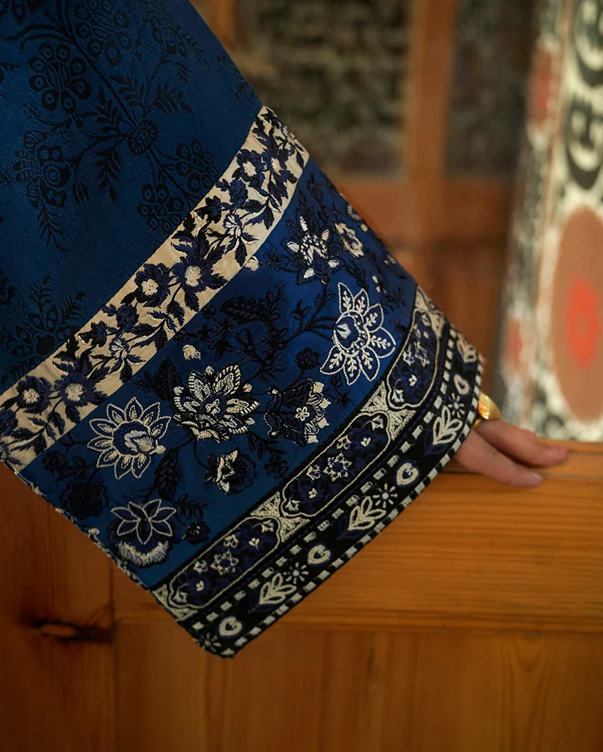 Broadway by Mushq | Unstitched Embroidered Viscose Collection'26 (SAPPHIRE SULTANA)