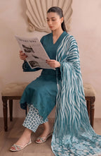 Jeem by  Amna  Khadija | Stitched Chikankari Lawn Collection - 2026 (D-04)