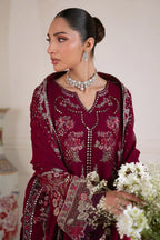 Amaya by Nureh  | Unstitched Embroidered Luxury Formal Chiffon Collection - 2026 (AM-40)