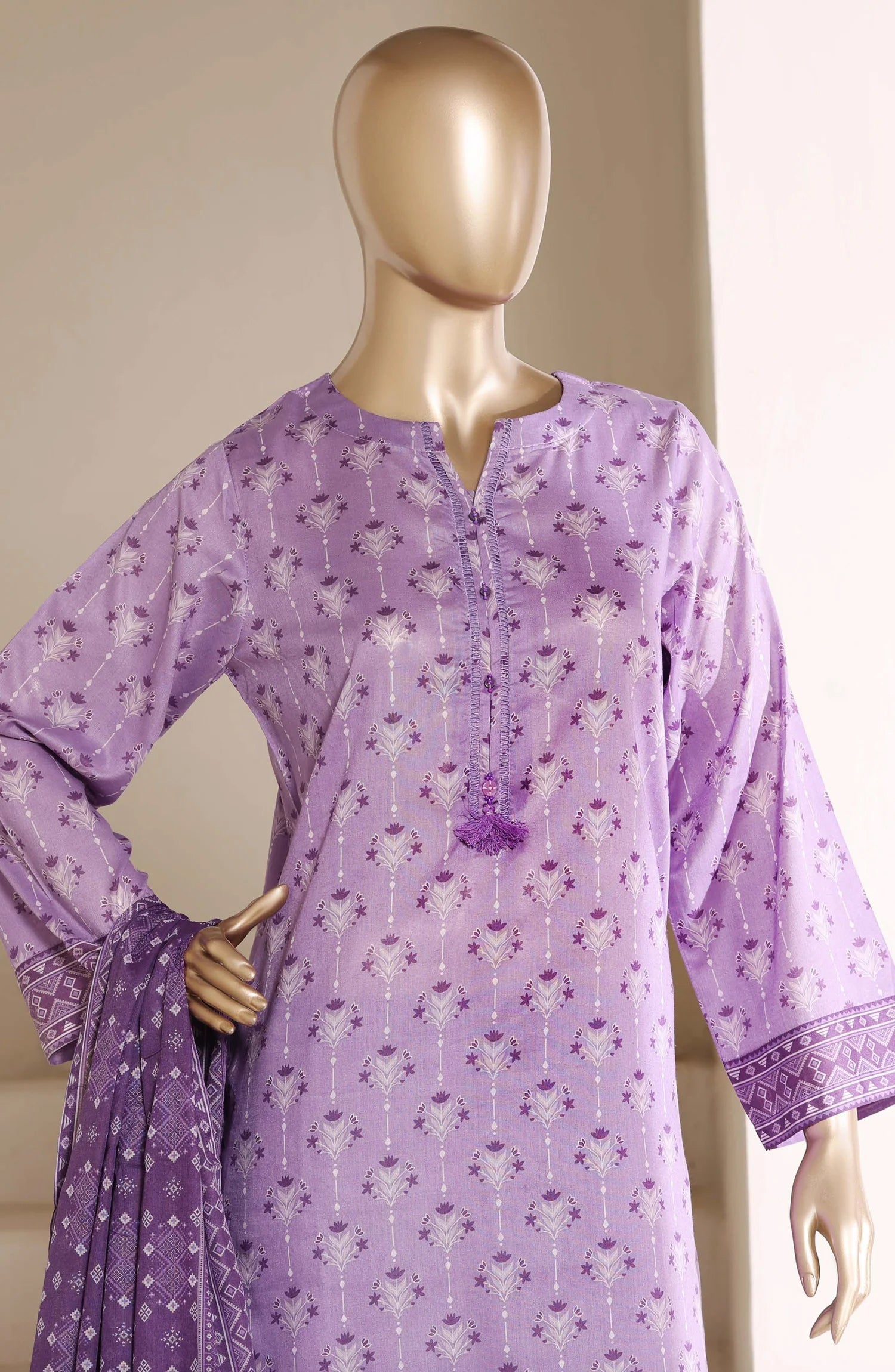 Sadabahar Stitched Printed Lawn Vol-05 Collection - 2026 (D-04)