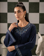 Allure by Wijdan | Stitched 2pc Embroidered Lawn Collection - 2026 (D-04)