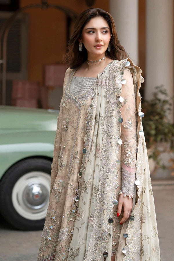 Nureh Jhoomro Unstitched Luxury Formals Collection - 2026 (NL-96)