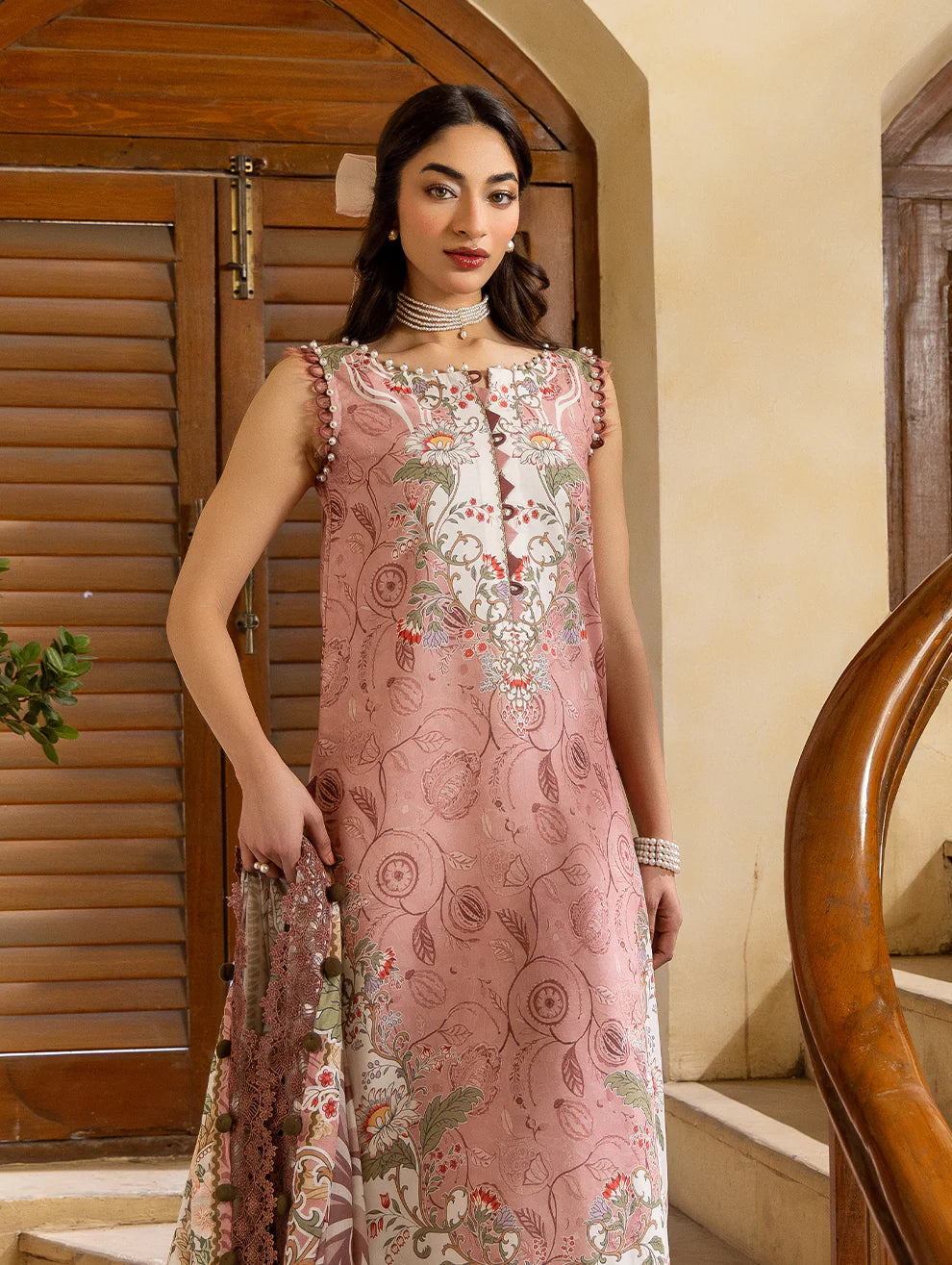 Lumea by Jade | Unstitched Printed Lawn Collection - 2026 (D-04)