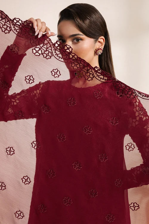Meraki by Zarif | Unstitched Embroidered Chiffon Formal Collection - 2026 (ADAAB)