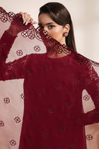 Meraki by Zarif | Unstitched Embroidered Chiffon Formal Collection - 2026 (ADAAB)