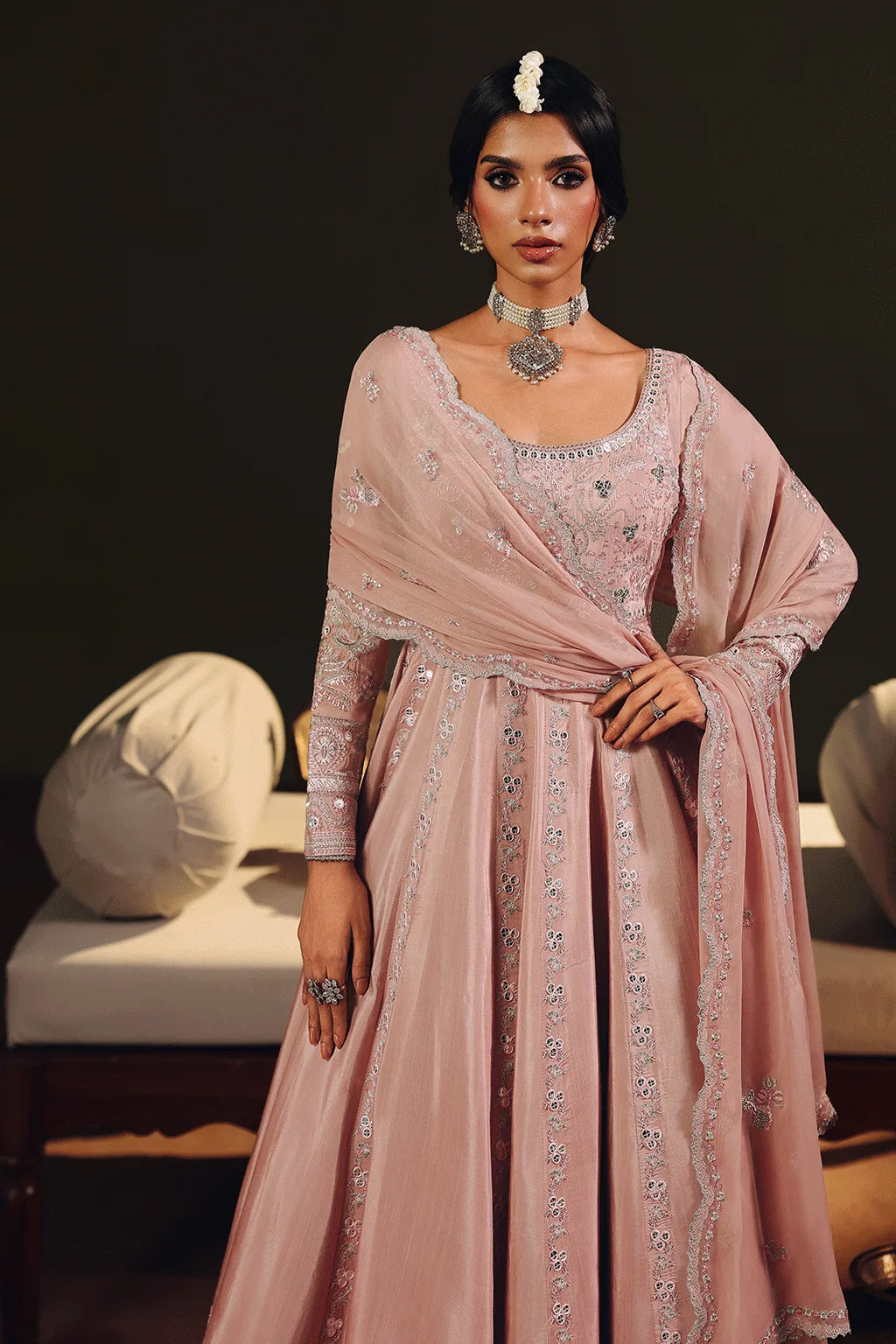 Suroor by Ramsha | Unstitched Embroidered Festive Formal Coll'26 (SR-104)