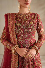 Baroque Unstitched Embroidered Chiffon Silk Collection - 2026 (UF-4370)