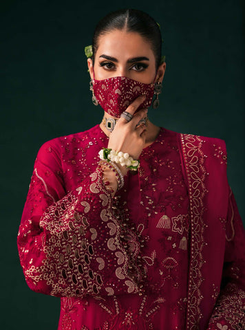 Flossie Kohinoor Unstitched Luxury Chiffon Collection - 2025 K-104