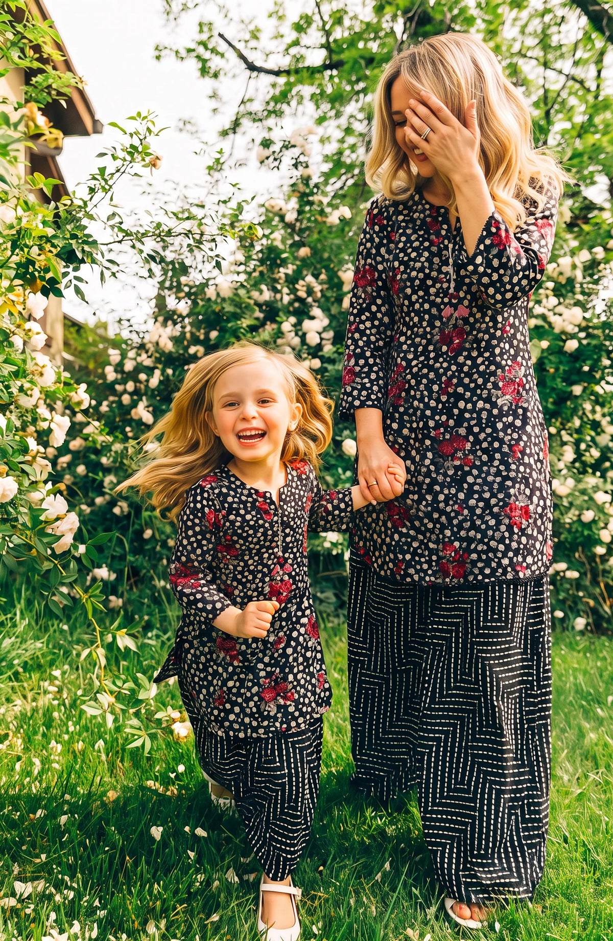 Parchhai by Amna Khadija | Pret Mom & Me 2pc Printed Collection'26 (D-4A)
