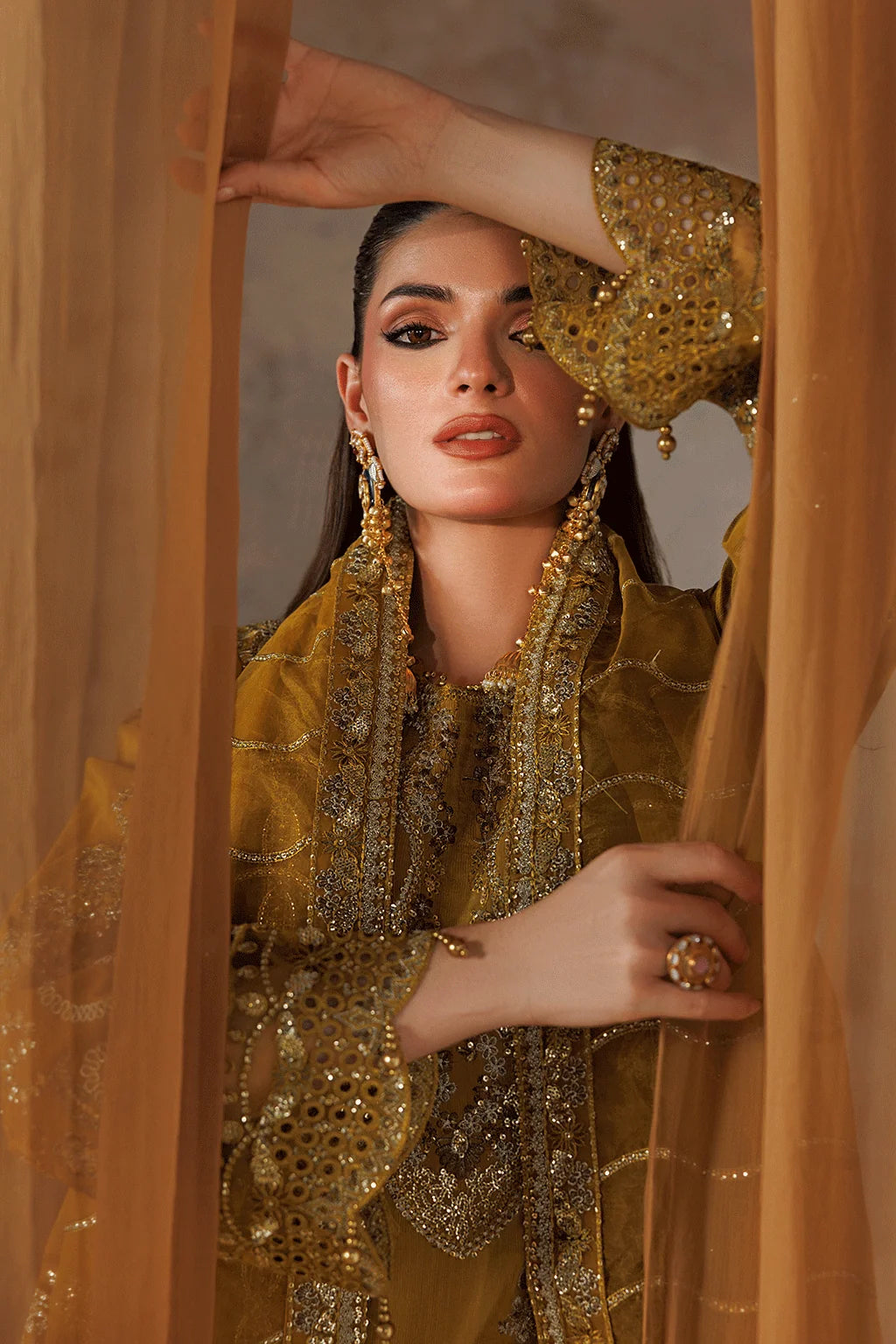 Shehnai by Ramsha | Unstitched Luxury Formal Raw Silk Collection'26 (SS-204)