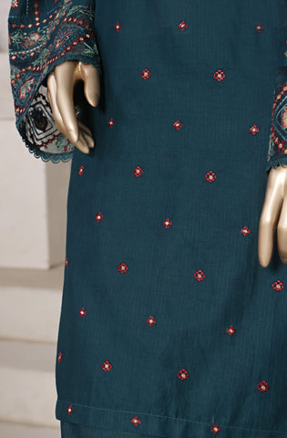 Sadabahar Stitched Vybe 2PC Embroidered Sets Collection - 2025 (GREEN)