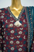 Bin Saeed Stitched Exclusive Printed Lawn Vol-10 Collection – 2026 (D-04)