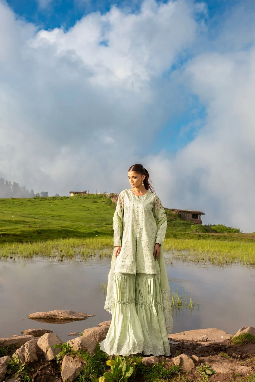 Dastaan by Zebtan | Unstitched Embroidered Formal Collection - 2026 (D-05)
