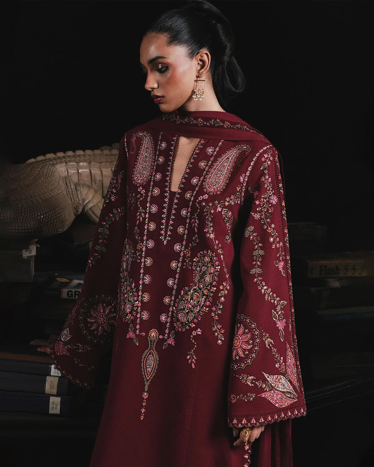 Jugnu by Hussain Rehar | Unstitched Karandi Embroidered Collection - 2026 (PARUL)
