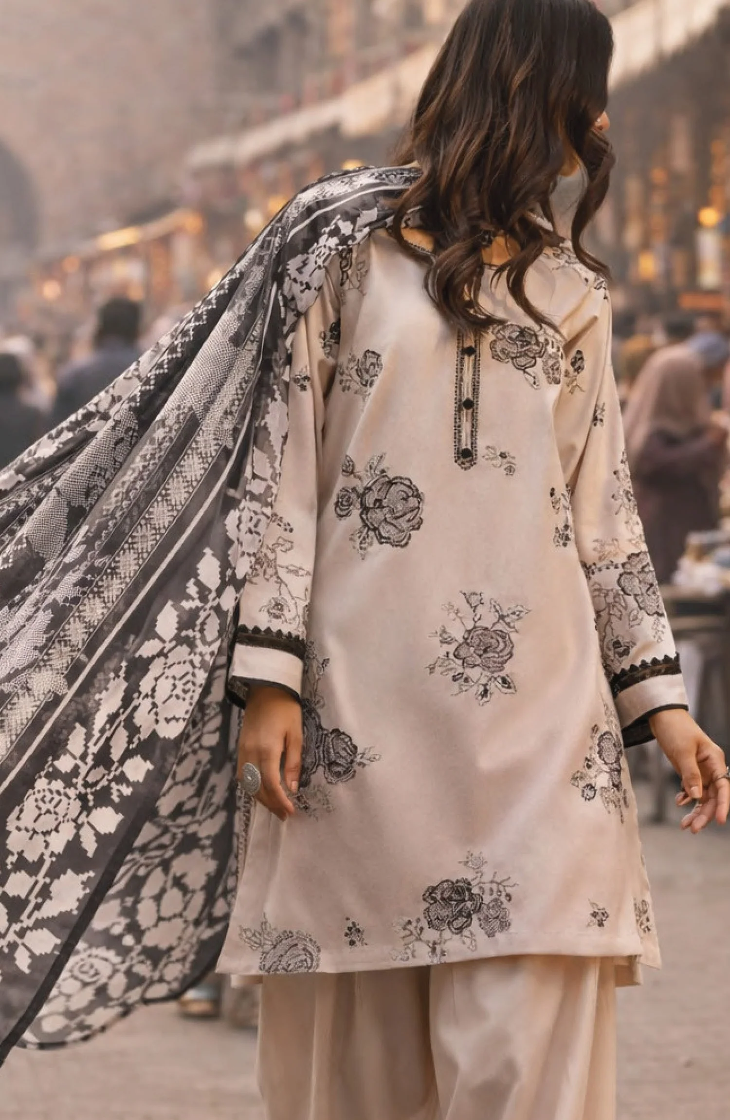 Bazaar by Casual Lite | Stitched Embroidered Drop-I Collection – 2026 (D-03)