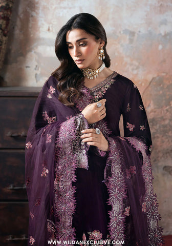 Ramsha Unstitched Luxury Velvet Embroidered Collection Vol - 07 (D-04)