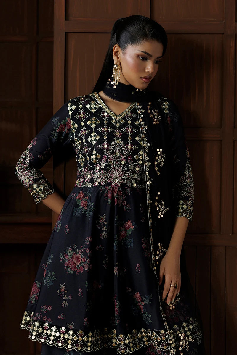 Riwayat by Esra | Stitched 3pc Embroidered Silk Collection - 2026 (SL-18)