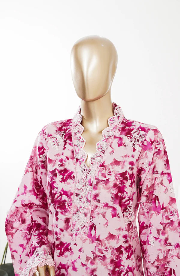 Summer Essentials by Amna Khadija | Stitched Embroidered 2PC Co-Ords Collection - 2026 (D-04)