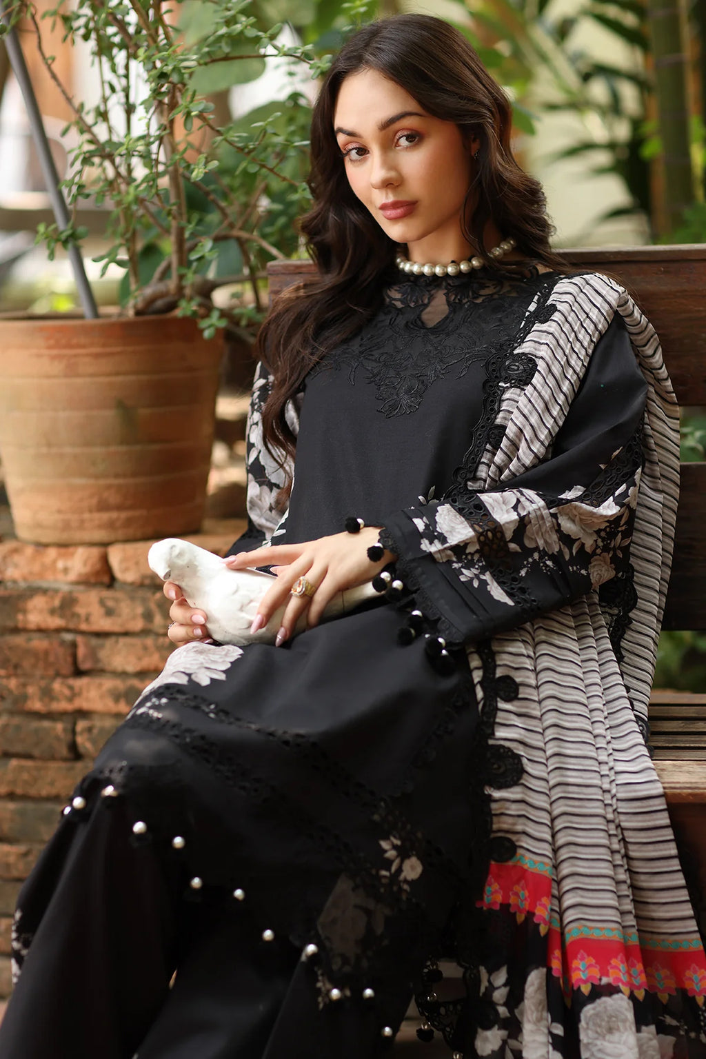 Reem by Charizma | Unstitched Embroidered Lawn Vol-01 Collection - 2026 (RM6- 02)