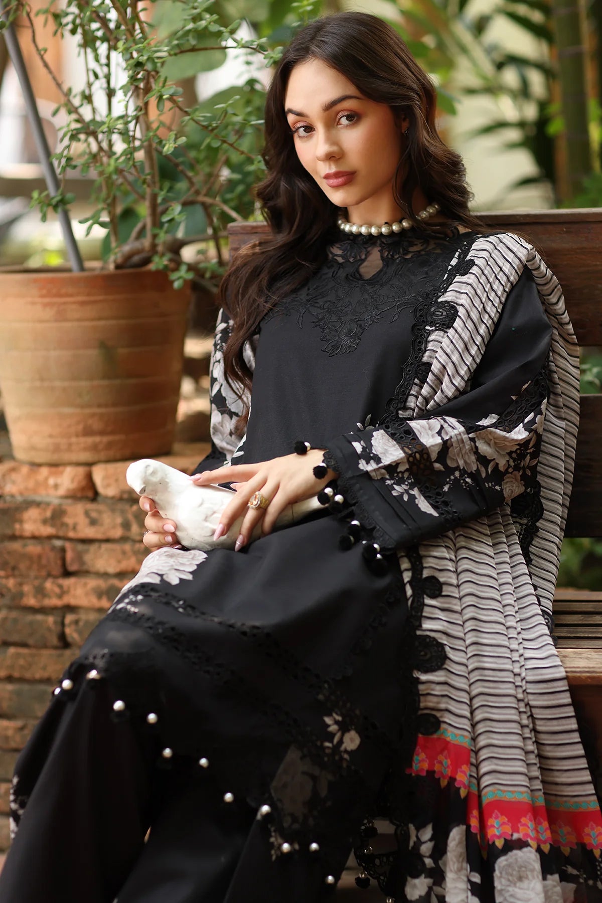 Reem by Charizma | Unstitched Embroidered Lawn Vol-01 Collection - 2026 (RM6- 02)